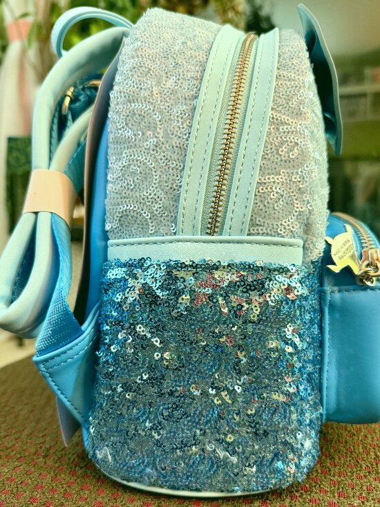 Loungefly Disney Cinderella Sequin Mini Backpack EXCLUSIVE NWT main image 11
